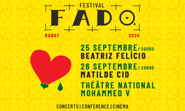 Du 25 au 26 septembre, Fado Festival revient au Théâtre National Mohammed V à Rabat !